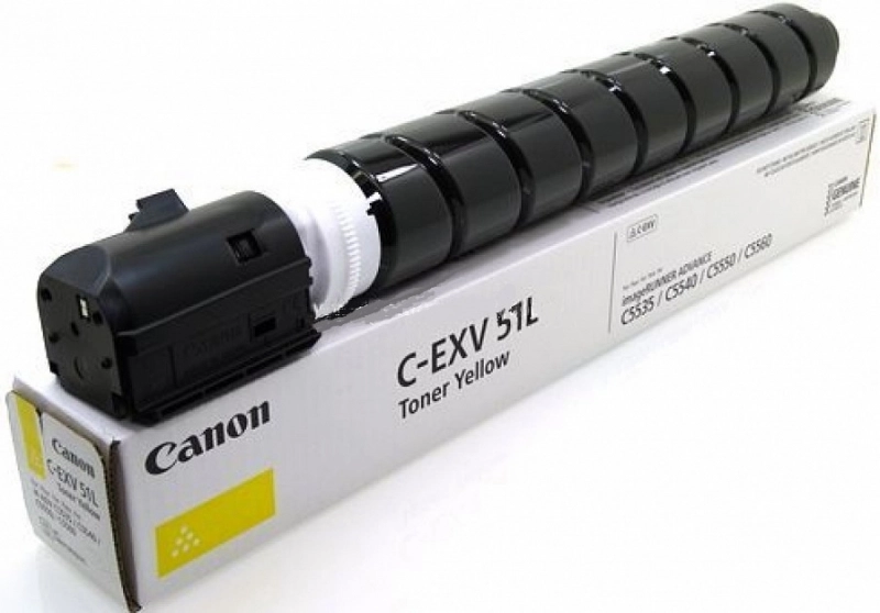 Картридж Canon  C-EXV51L Toner Y, 0487C002
